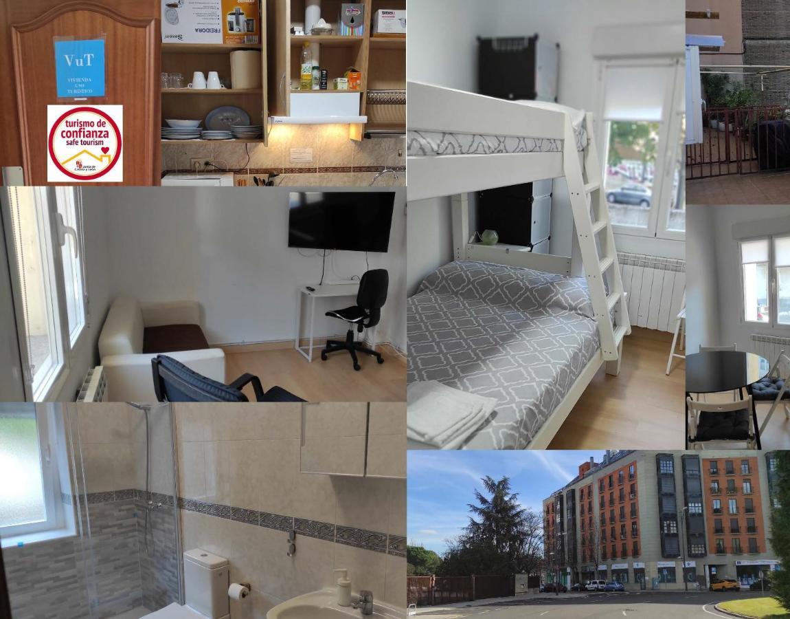 Precioso Apartamento Con Patio Zamora Exterior foto